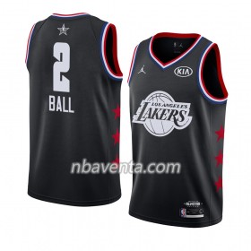 Camiseta Hombre Los Angeles Lakers Lonzo Ball 2 2019 All-Star Jordan Brand Negro Swingman